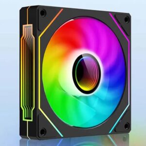 Встановлення 8 шт вентиляторів (як на 2 фото) UPSIREN UF-3 PRISM 7 PRO BLACK